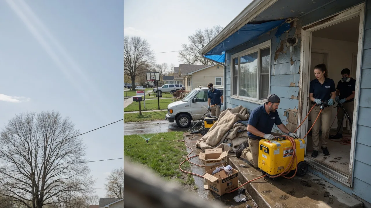 Basement Flood Cleanup in Bethune, CO near me
